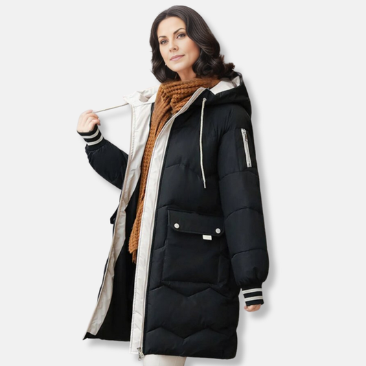 Gemütlicher Damen-Winterparka mit Kapuze