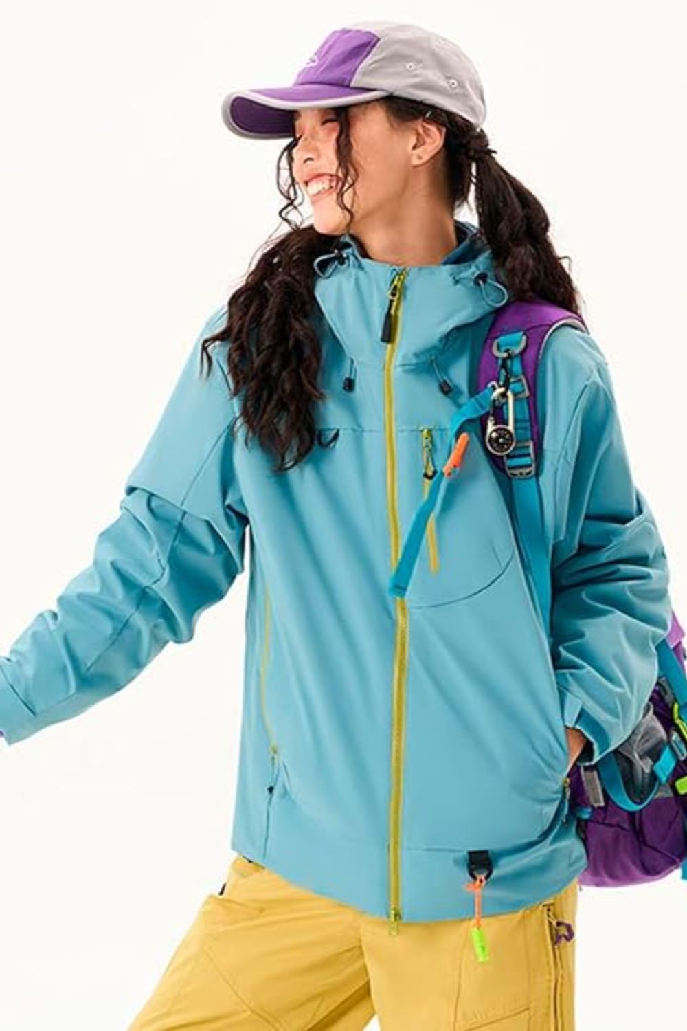 Wasserdichte Jacke für Outdoor-Abenteuer und den urbanen Alltag
