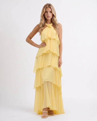 Elegantes ärmelloses Felicia Maxikleid