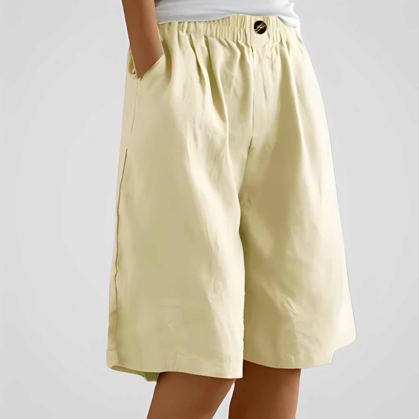 Damen Leichte Sommer Shorts Lockerer Sitz Bequemer Stil