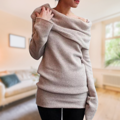 Chelsea® | Eleganter Pullover mit gestrickten Schultern