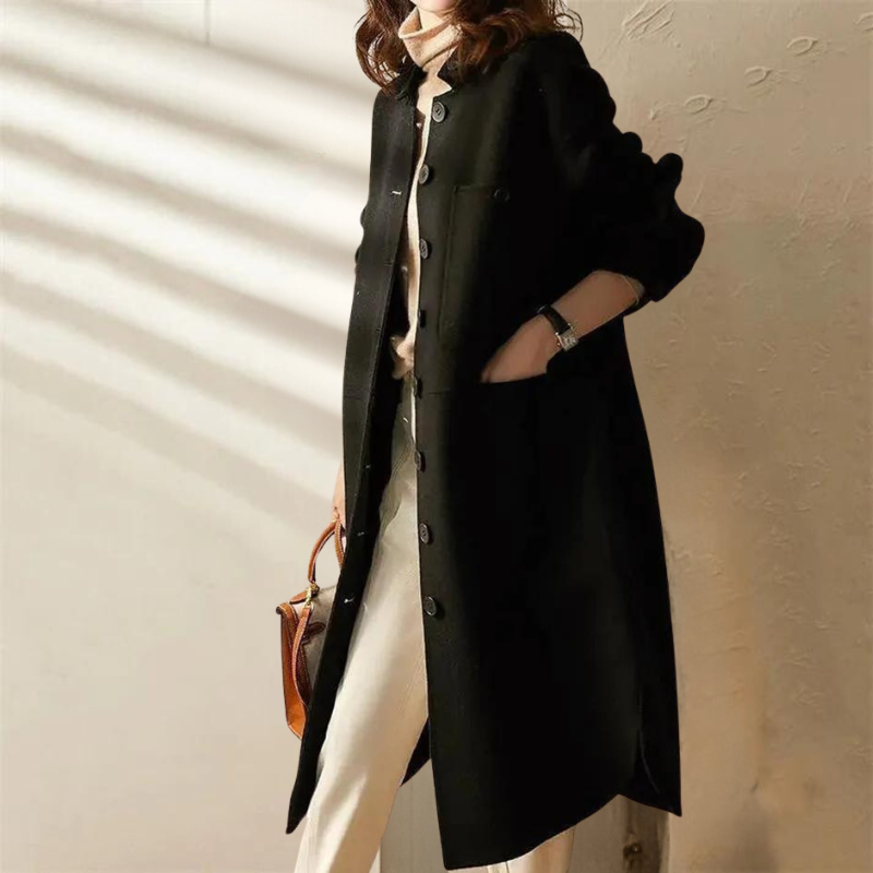 Aurora® | Eleganter und vielseitiger Mantel mit Knöpfen