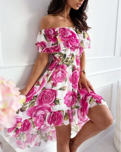 Léa Blanchet® | Kleid mit Blumenmuster