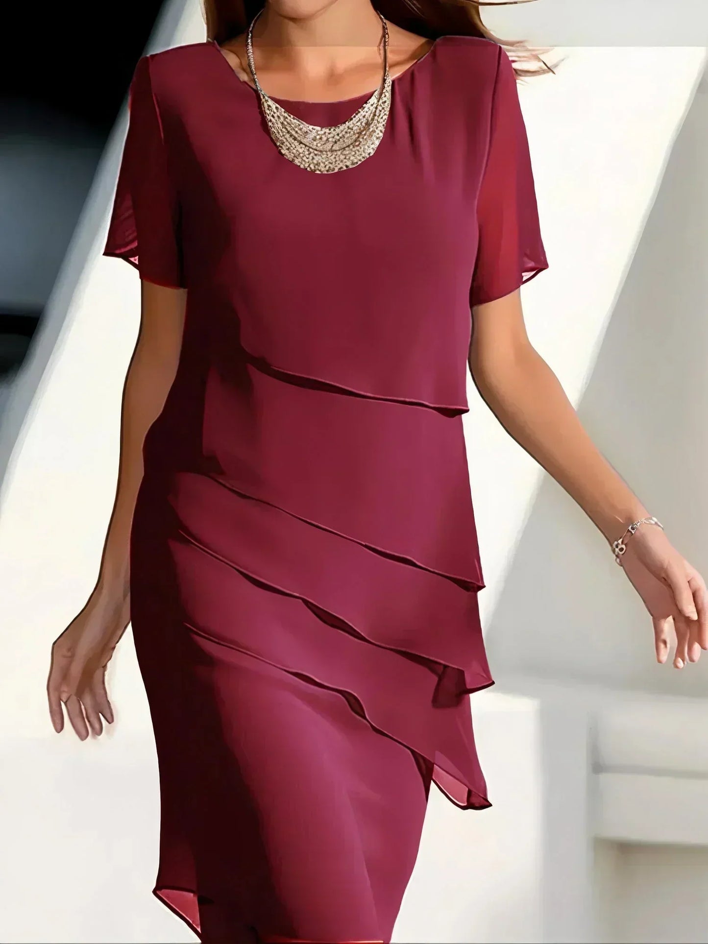 Elegantes Midikleid für Damen