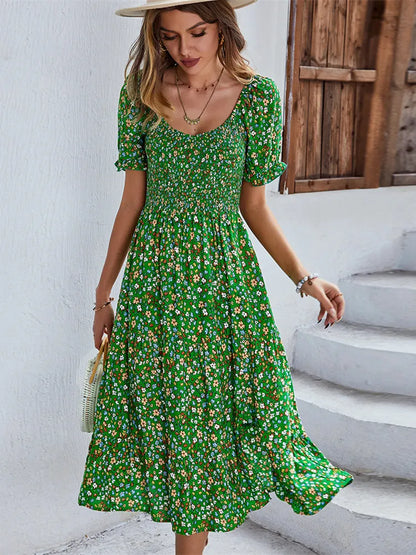 Océane Dubois® | Kleid mit floralem Muster