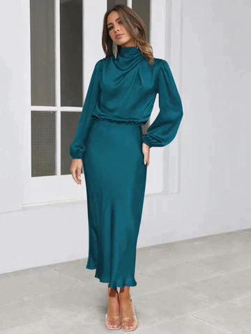 Océane Dubois® | Elegante Abendkleider mit langen Ärmeln