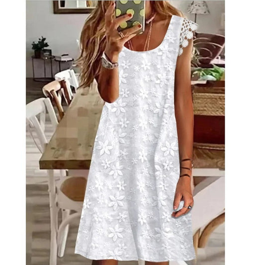 Elena® I Stilvolles weißes Kleid