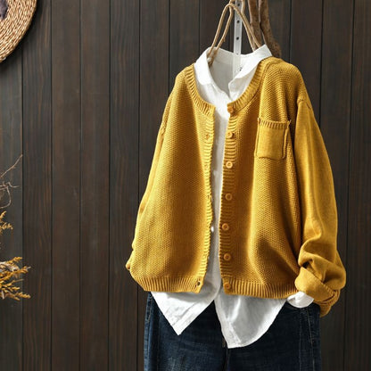 Trixie® | Strickjacke aus Baumwolle für Damen Herbstkleidung