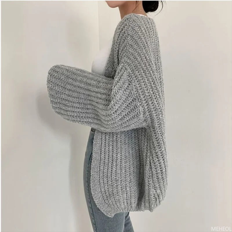 Jonas® | Übergroße Strickjacke aus grobem Strick