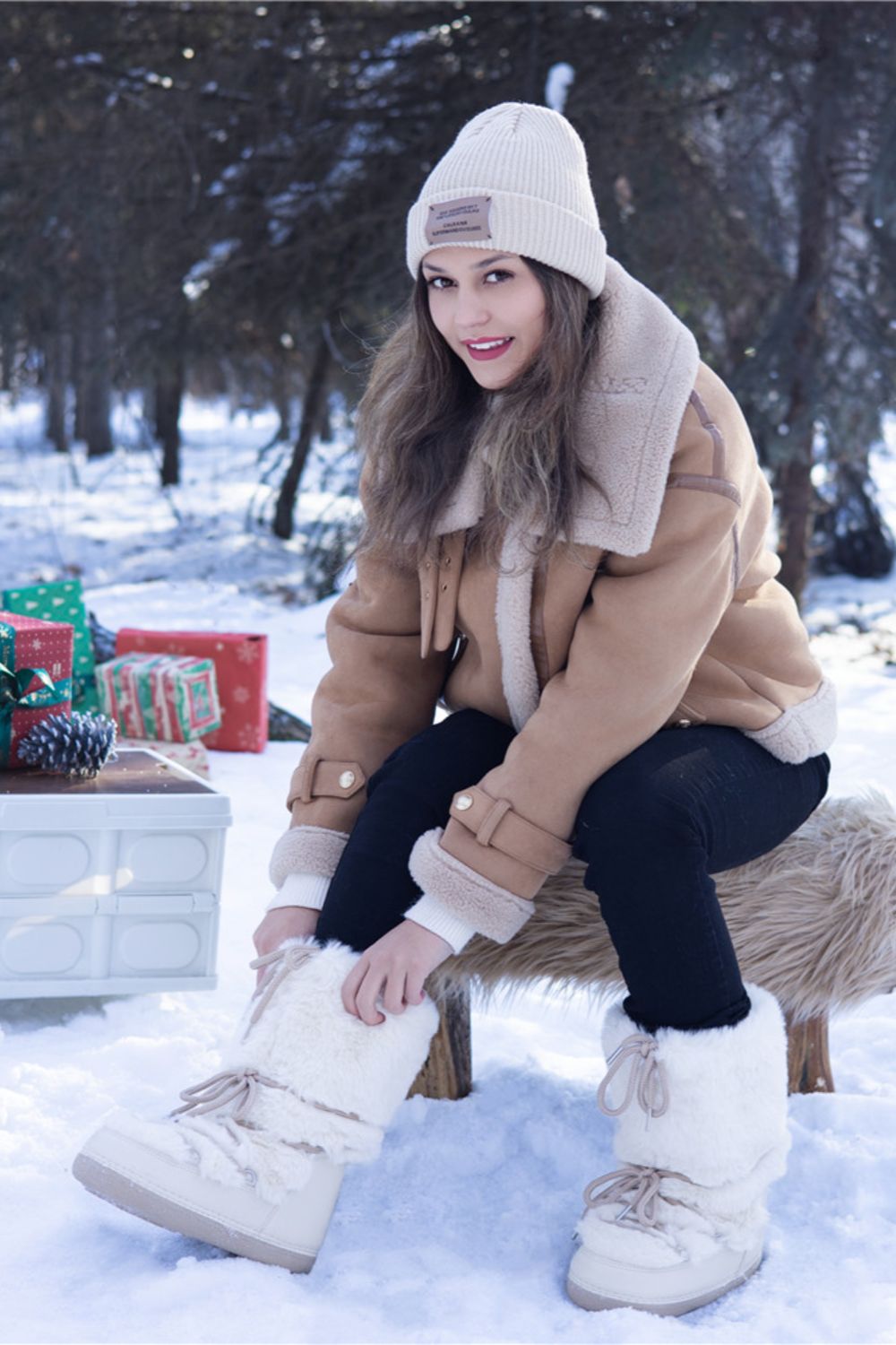 Gemütliche Kawaii Winter-Schneestiefel für Damen