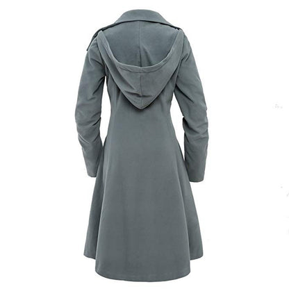 Mila® | Eleganter Trenchcoat mit Kapuze