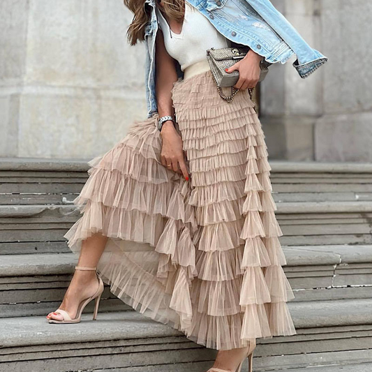 Élodie Lavin® | Boho-Sommer-Rock - Sommerlicher Boho-Rock