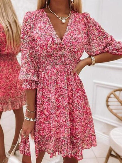 Riva Lefèvre® | Blumenmuster Minikleid