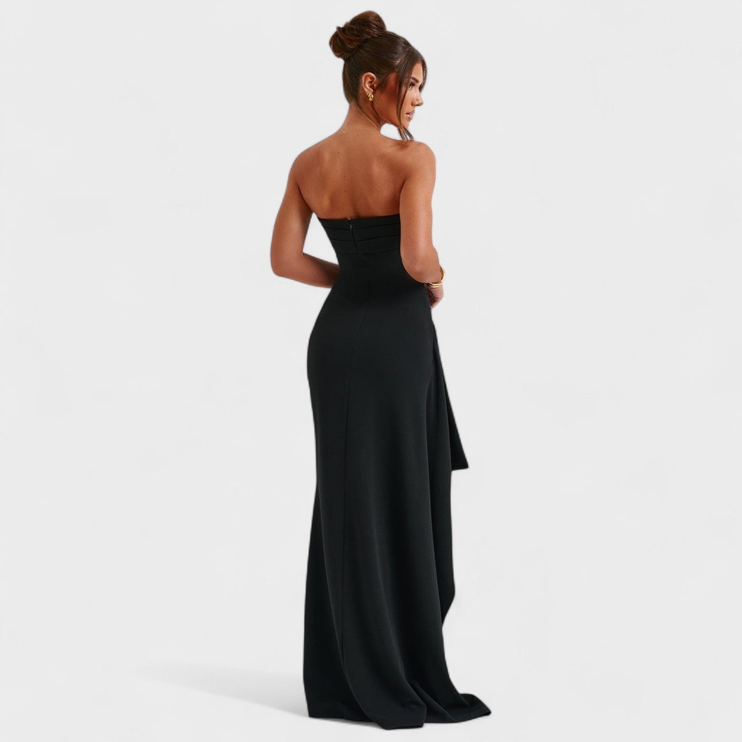 Elegantes fließendes Maxikleid