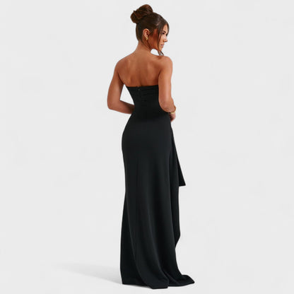 Elegantes fließendes Maxikleid