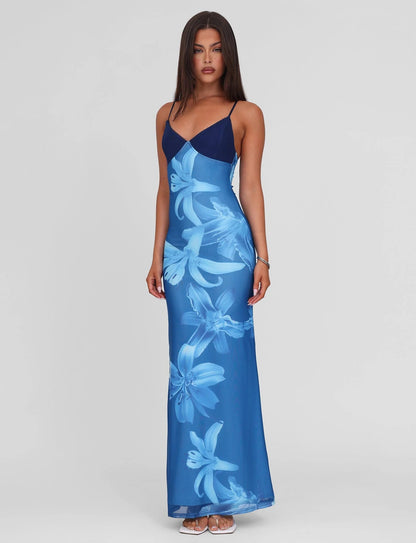 Alaina Ärmelloses Midikleid