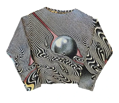 Gemütlicher Grobstrickpullover für Lagenlooks im Herbst