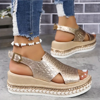 Orthopädische Sandalen für schmerzfreies Gehen