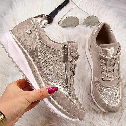 Bequeme Orthopädische Reißverschluss-Sneaker