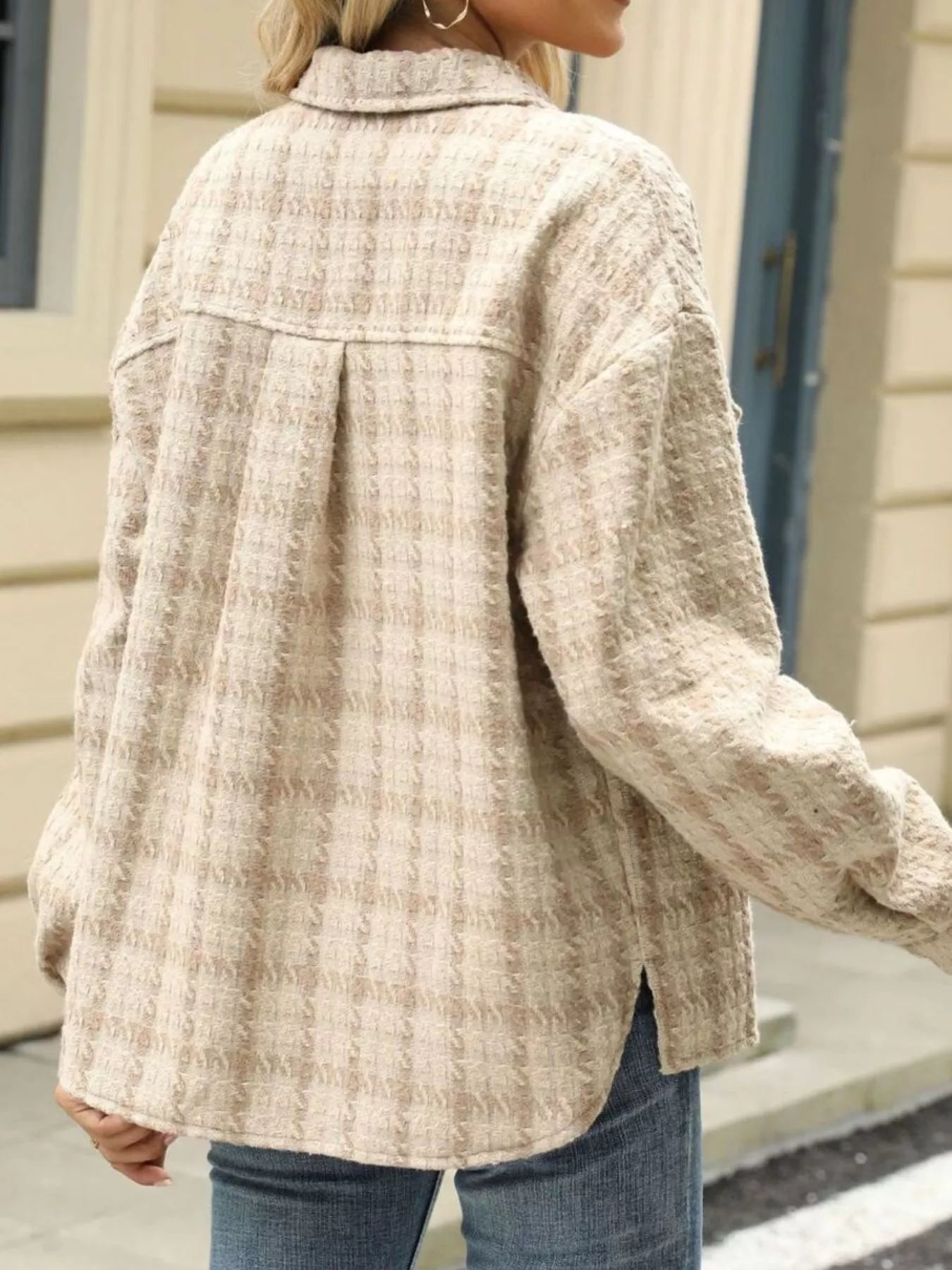 Clara Weiche Strickjacke