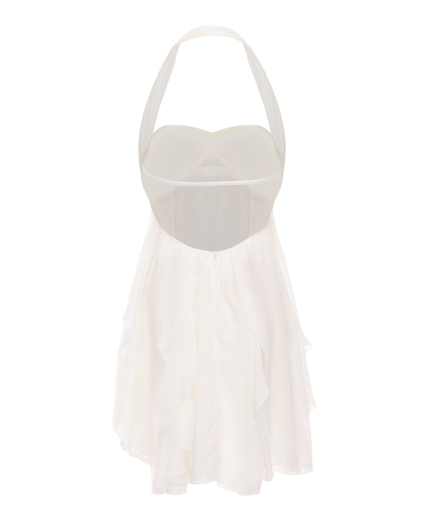Kleid mit Blumenmuster und Neckholder-Ausschnitt