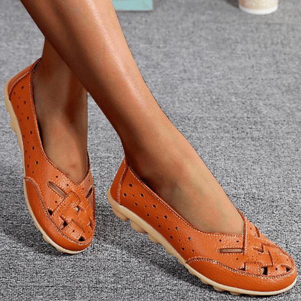 Lederorthopädische Sandalen für bequemen Halt