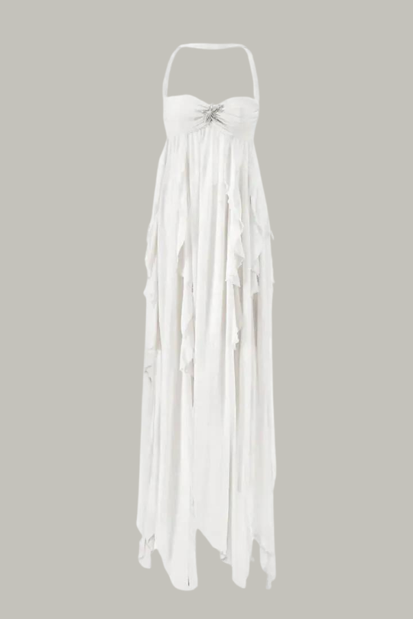 Elegantes fließendes Maxikleid für Damen