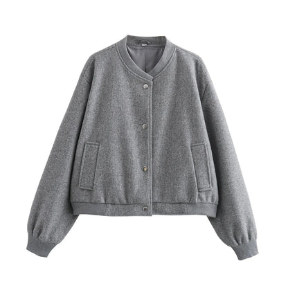 Damen Herbst Street Flight Jacke
