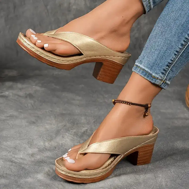 Orthopädische High Heel Sandalen für Komfort und Stil