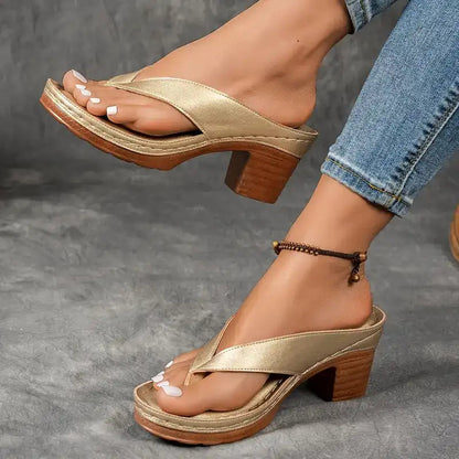 Orthopädische High Heel Sandalen für Komfort und Stil
