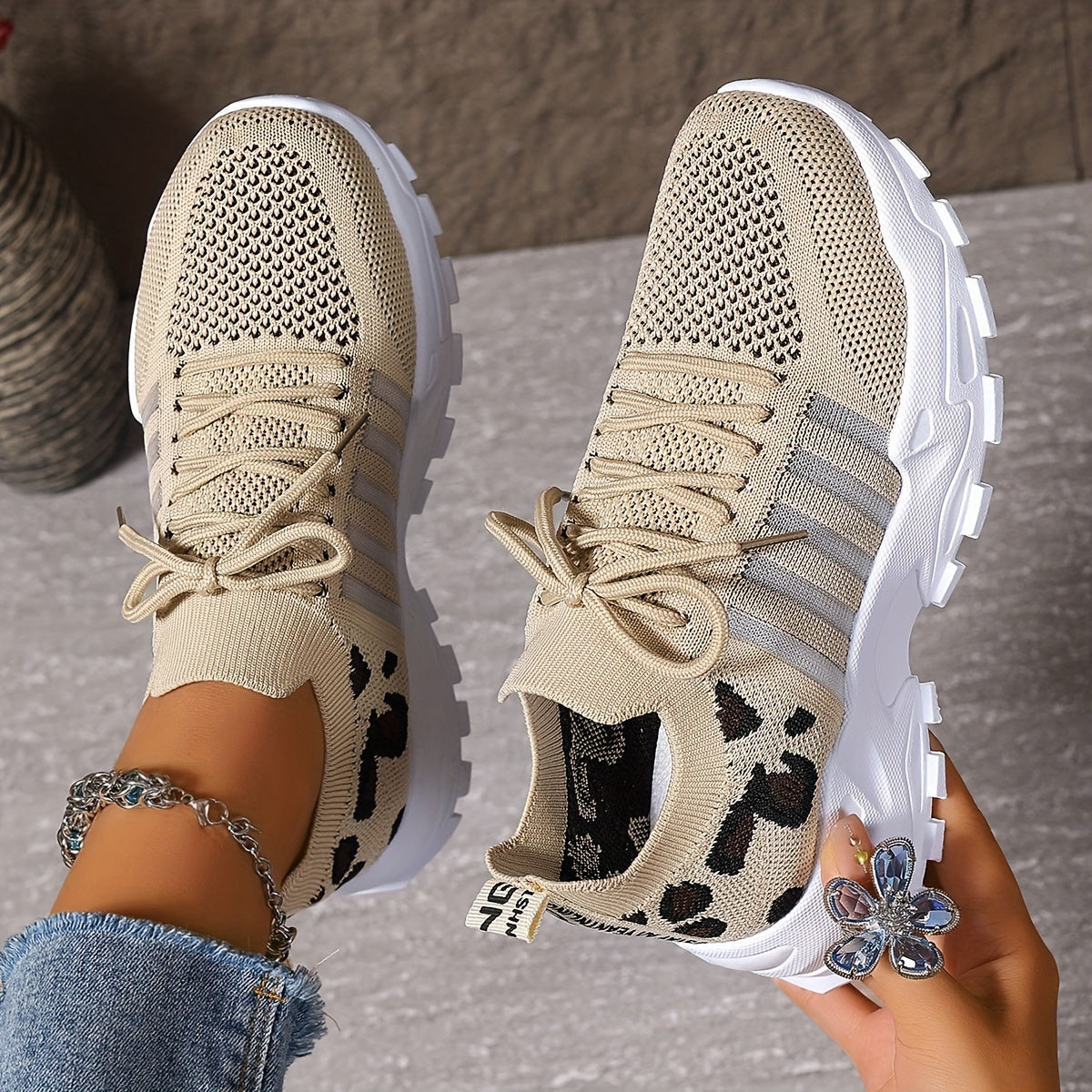 Bequeme orthopädische Sneaker für Damen Alltagsschuhe mit Unterstützung