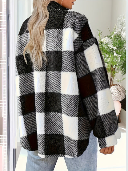Gemütliche locker sitzende weiche Hemdjacke