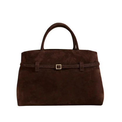 Klassische Leder-Schultertasche