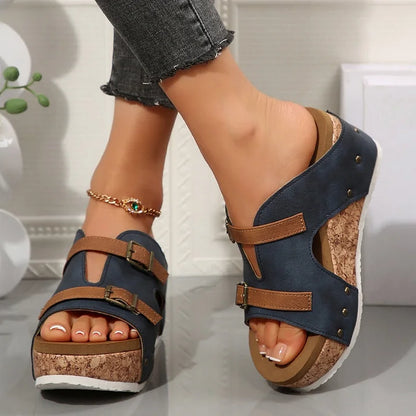 Orthopädische Damen-Sandalen mit Fußgewölbe­stütze