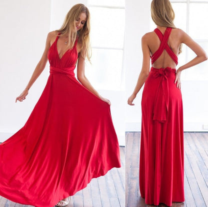 15-in-1 wandelbares Kleid mit mehreren Styling-Optionen