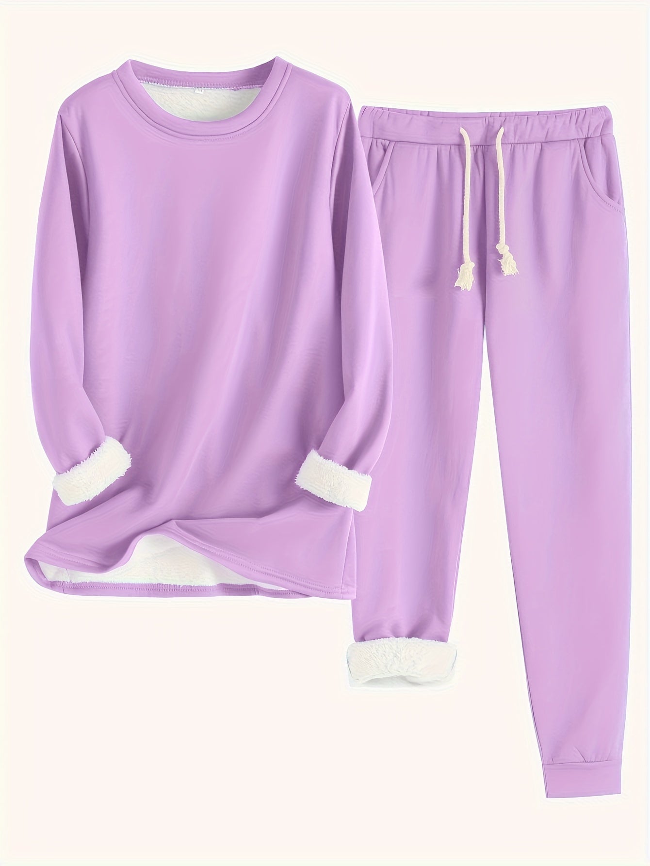 Gemütliches Strick-Loungewear-Set für entspannte Tage