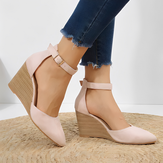 Damen Sandalen mit spitzem Zehenbereich Elegante moderne Sommerschuhe