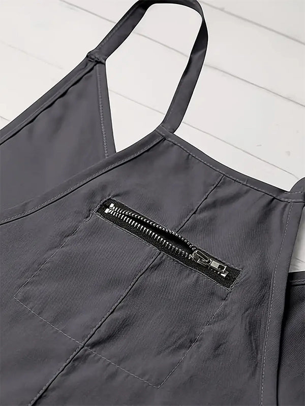 Übergroßer Jumpsuit mit großen Pattentaschen