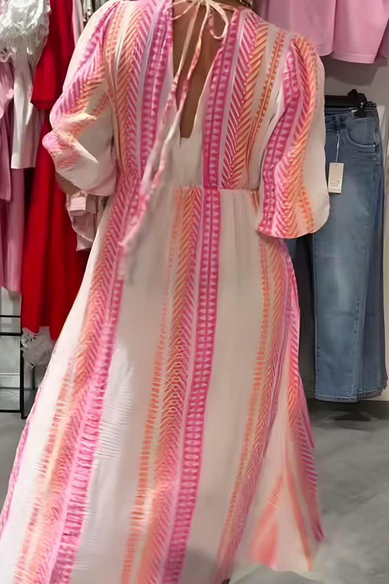 Luftiges Leinen-Sommerkleid