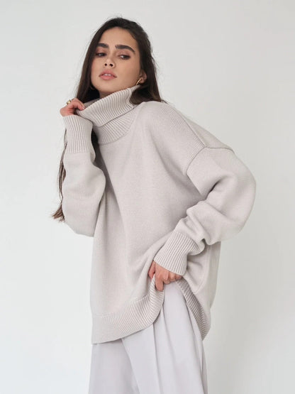 Albert® | Kuscheliger Oversize-Pullover mit Rollkragen