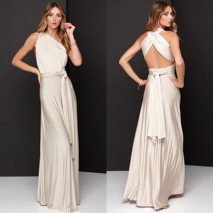 15-in-1 wandelbares Kleid mit mehreren Styling-Optionen