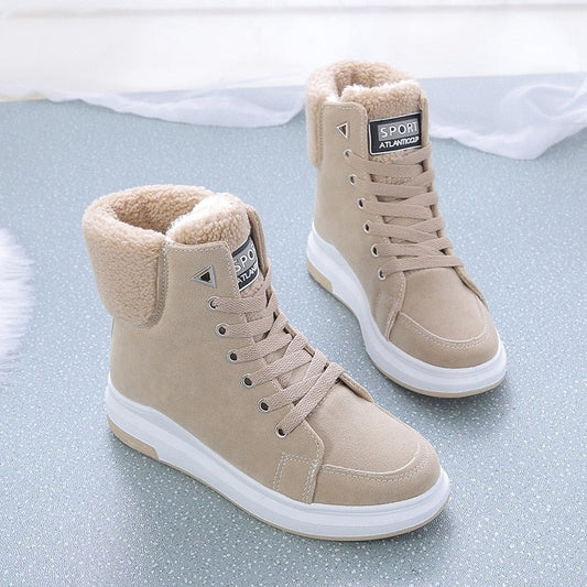 Gemütliche Winter-Stiefel mit Fellfutter für Damen
