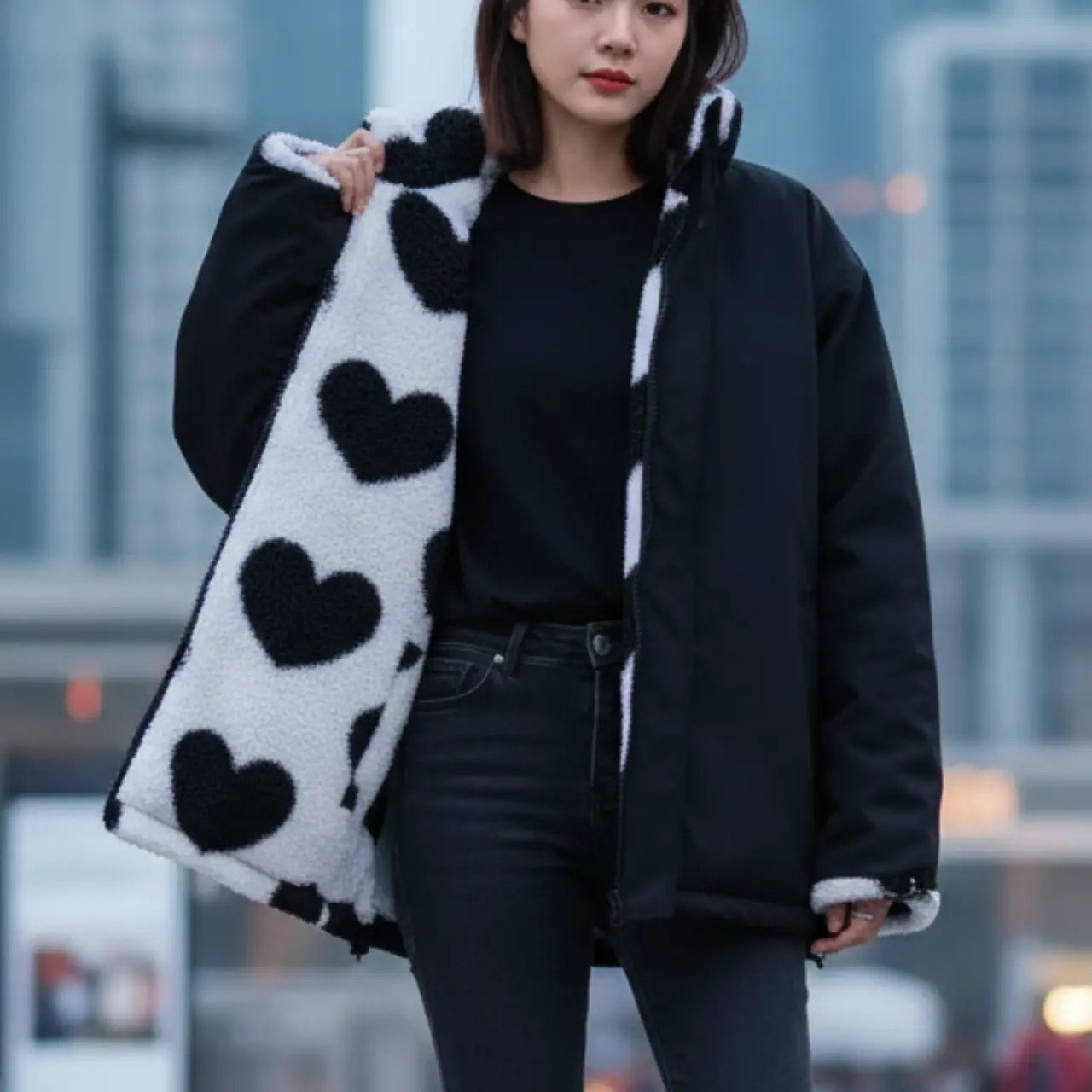 Modische Damen-Winterjacke für gemütlich-schicke Looks