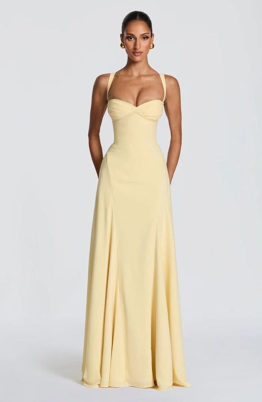 Damen Ärmelloses Maxikleid