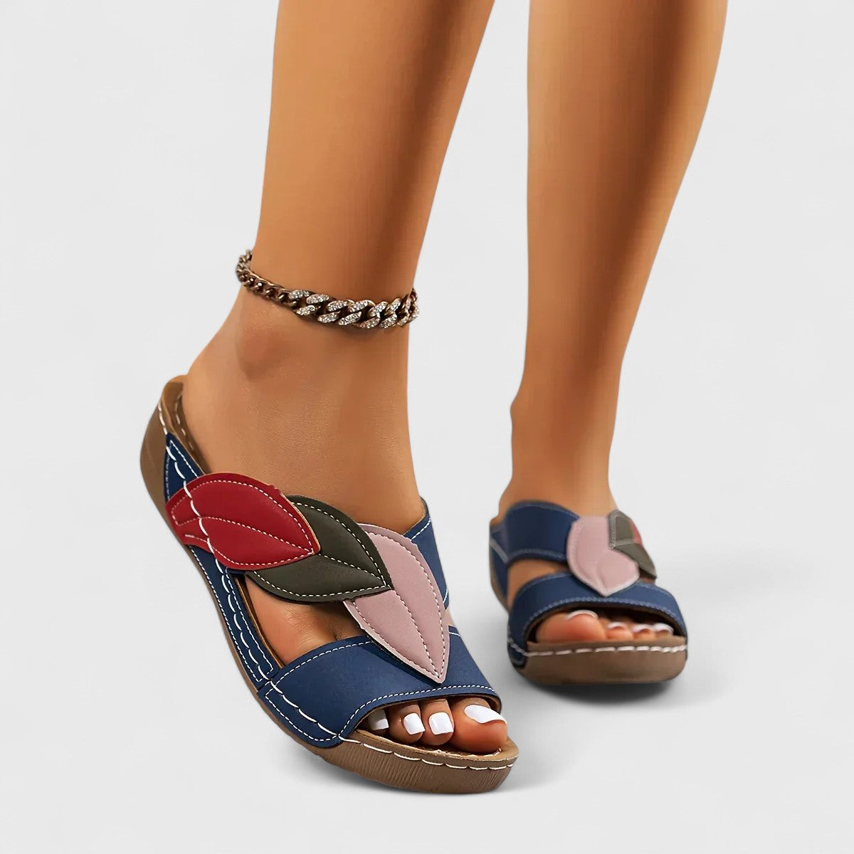 Orthopädische Slip-On Sandalen mit bequemem, stylischem Design