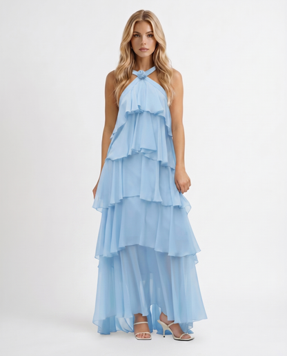 Elegantes ärmelloses Felicia Maxikleid