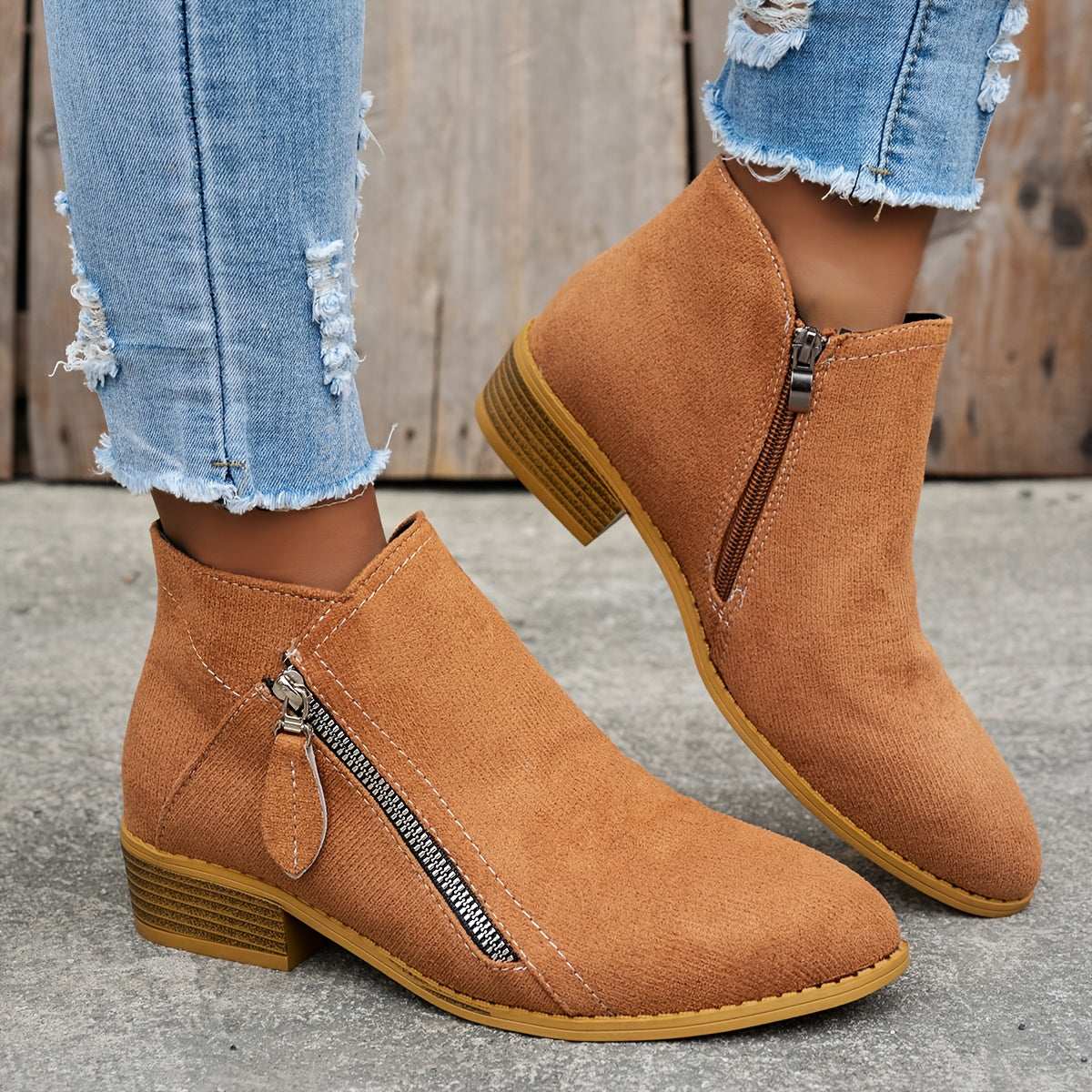 Schicke Leder-Stiefeletten für den Alltagstijl