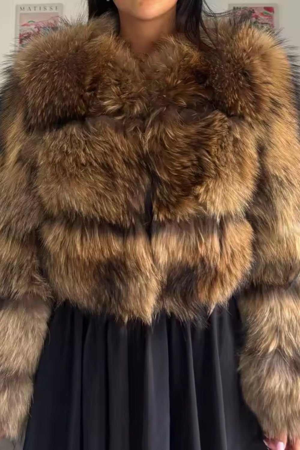 Schicker Bubble Mini-Mantel für gemütliche stylische Lagen