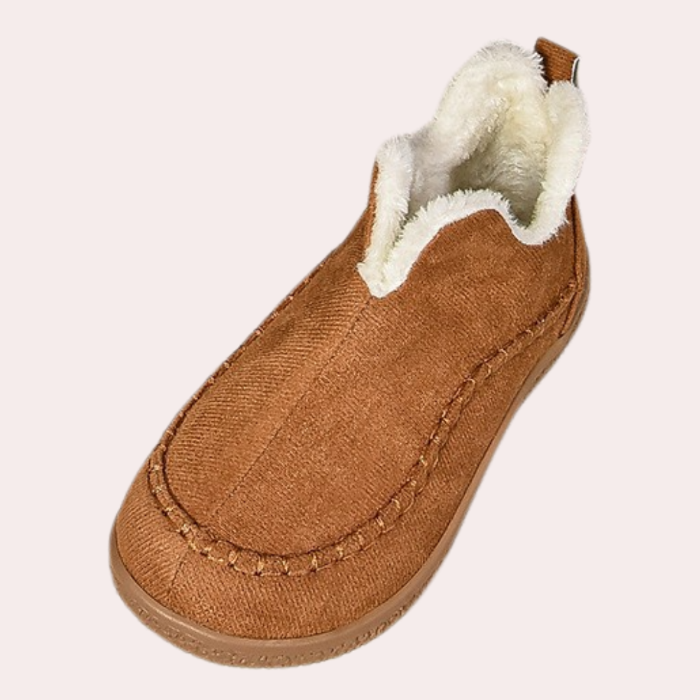 Gemütliche gefütterte Winterstiefel für Damen, rutschfeste Outdoor-Schuhe