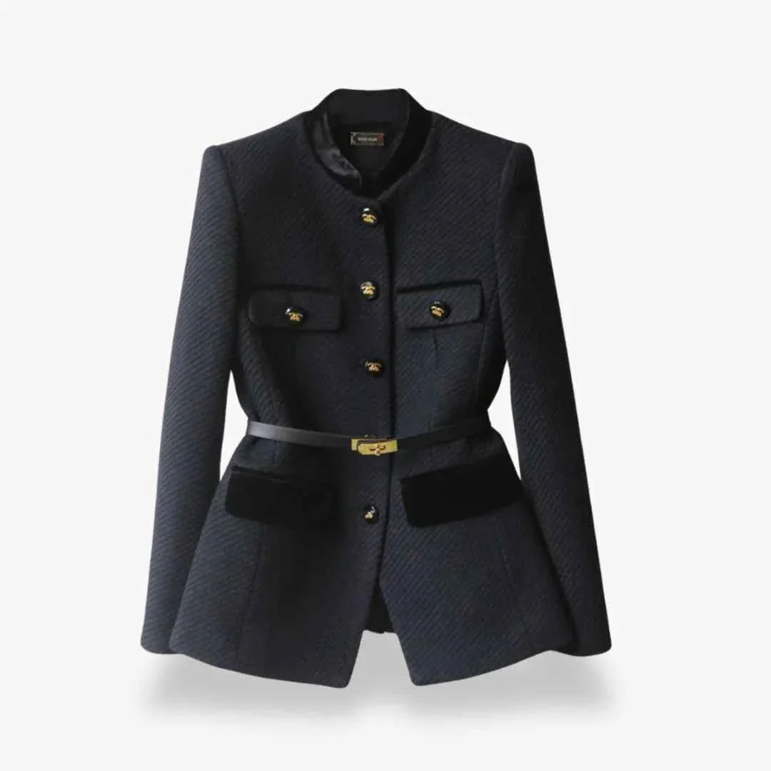 Maßgeschneiderter Tweed-Blazer für schicke Büro-Outfits